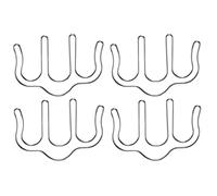 MILISTEN 4 Piezas sujeta libros sujetalibros Sujetapapeles bookmark bookends clip marcapáginas Sujetapáginas apoyalibros piano carpeta de página brillo de labios Accesorios Metal