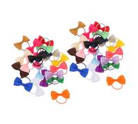 Milisten 40 Piezas de Goma Coloridos para Cachorros Yorkie Maltés y Caniche para Grooming Que Realzan el Estilo y Personalidad de Pequeñas