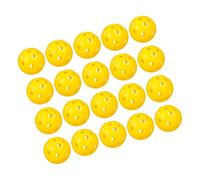 Milisten 48 Piezas Bolas Prácticas de Plástico Perforadas para Entrenamiento y de Habilidades y para Práctica Movimiento