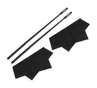 MILISTEN 4Pcs Juego de Limpiador de Flauta Flauta Piccolo Mantenimiento de Limpieza Paño de Algodón Flauta Musical Piezas de Repuesto para Mujeres Hombres Principiante