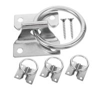 Milisten 4piezas Anclaje De Caballo Anillo De Inoxidable Herramienta Práctica para Atar Diseño Seguro y Estable para Buffera Fuertes