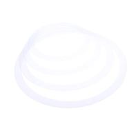 Milisten 4piezas Anillos De Control De Tono Para Batería Accesorios Para Tambor Portátil Anillos De Silencio Para Reducir Ruido Fácil Instalación Para Kit De Batería Para Principiantes y Pr