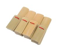 Milisten 4piezas Castañuelas De Bambú Kuaiban Portátiles Instrumentos Musicales Tradicionales Chinos Para Principiantes Prácticas De Percusión Manual Escenario