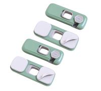 Milisten 4piezas Cierres De Seguridad Para Armarios Aptos Para Bebés y Pequeños Cierre De Seguridad Para Bebés Cerradura Para Armario Correa Para Pestillo Para Uso Cocina y Baño