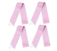 Milisten 4piezas Para Dama De Honor Faja Para Despedida De Soltera Para Cumpleaños Cinturón De Purpurina Decoración Diy