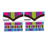 Milisten 4piezas Pegatinas De Notas Para Kalimba De Teclas Calcomanías Prácticas Para Instrumentos Musicales Mejora La Precisión y Facilita El Aprendizaje Para Principiantes