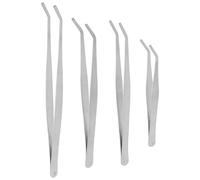 MILISTEN 4piezas Pinzas De Jardinería De Acero Inoxidable Herramientas Ligeras Y Portátiles Para Cuidado De Suculentas Diseño Funcional Para Jardinería Y Manualidades Para Bonsáis Y Huertos