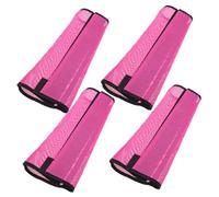 Milisten 4piezas Protectores De Patas De Caballo Botas De Malla Transpirable Protectores De Patas De Caballo Piernas Mantienen Su Lugar Uso Exteriores