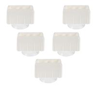 Milisten 5 Estabilizadores Antideslizantes para Parques Infantiles Conectores Aplicables para Cercados de Seguridad Base Reforzada para Puertas y Muebles de Guardería Accesorios para