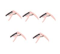 Milisten 5 Piezas Cejilla Afinador De Ukelele Capo De Tiburon Afinador De Guitarra Acustica Abrazadera De Guitarra Clip En El Afinador De Guitarra Bajo Hombre Metal Electrónico Elegir