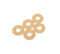 Milisten 5 Piezas Lavadora palanca anillo de ritmo de guitarra Lámina piezas de guitarra anillo agudo de guitarra cambiar arandela de agudos rítmicos anillo de agudos de ritmo