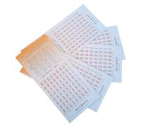 Milisten 5 Piezas Libro ilustrado de Signos espirituales místico Libro de Bolsillo Ching Manual guía Leer Papel