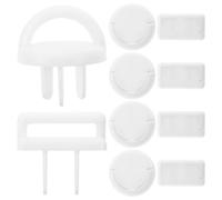 Milisten 50piezas Del Zócalo Para Bebés Tapas Protectoras De Enchufes Eléctricos Cubiertas De Seguridad Para Enchufes Casa o Dormitorio