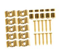 Milisten 5juegos Estabilizador De Cuerdas Para Guitarra Eléctrica Guía De Retención De Cuerdas Compatible Con Fender Soporte Para Con Tornillo De Montaje Para Tocadas y Ensayos Casa