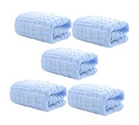 Milisten 5piezas Toallitas De Muselina Paños Para Eructar Toalla Para Saliva y Baba Suministros Para Bebés