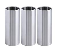 Milisten 6 Piezas Guitarras Electricas Deslizador De Guitarra Diapositiva De Guitarra Estándar Guitarra Slide De Cuello De Botella Cuello De Botella Medio Construye Tu Cuna De Dedo Vidrio