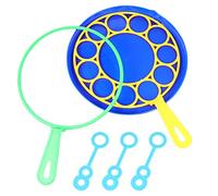 Milisten 6 Piezas Herramientas para Hacer Burbujas Múltiples Herramienta de Soplado de Burbujas para Divertido y para Fiestas y Actividades al Aire Color Aleatorio