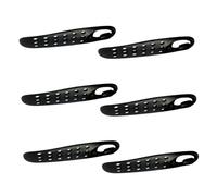 Milisten 6 Piezas Palancas de Neumáticos para Bicicleta Negras Resistentes Palanca Desmontadora Ligera Accesorios para Reparación Ciclismo Fácil Portátil