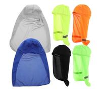 Milisten 6 Sombreros Transpirables con Protección Cuello y Acolchado para Casco, Reflectantes y Refrescantes para Celebracion Verano y Actividades al Aire Libre