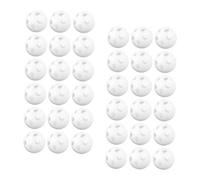 Milisten 60piezas Balones de Sonajero para Juguetes de Peluche DIY Insertos de Plástico para Hacer Ruido Sonajeros Sensoriales Suaves Campanas Vibratorias para Manualidades