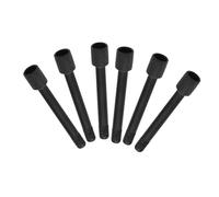 Milisten 6piezas Accesorios para Guitarra Eléctrica Sistema de Trémolo Negro Tornillos de Fijación de Selletas de Puente para Mejor Afinación Escenario de Concierto