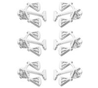 Milisten 6piezas Broche Metal para Traje Alfiler de Solapa para Hombre Broche de Abogado para Camisa Blazer Ropa Formal Accesorios de Moda