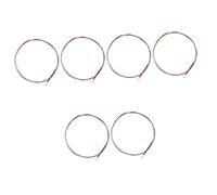 Milisten 6piezas Cuerdas De Pipa Accesorios De Repuesto Para Instrumentos Musicales Cuerdas Chinas Prácticas Material Duradero y Resistente Al Desgaste Para Jugadores De Lute