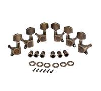 Milisten 6piezas De Afinación De Guitarra Compatible Mayoría De Guitarras Afinador De Eléctrica y Acústica Clavijero De Accesorios De