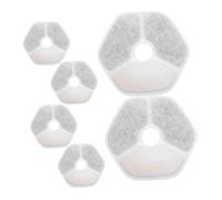 Milisten 6piezas Filtros Bebedero Mascotas Repuesto Agua Gatos Compatible Fuentes