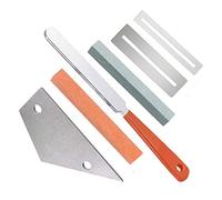 Milisten 6piezas Herramientas Para Reparar Guitarras De Incluido Martillo Para Trastes Balancín Protectores De Diapasón Para Coronar Trastes y Mantenimiento De Guitarra