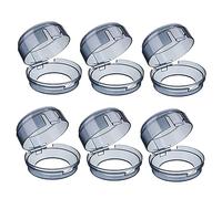 Milisten 6piezas Protectora De Perilla De Gas Cubiertas De Perillas De Estufa Protector De Seguridad Para Cocina De Gas Incluye De Color Negro Para Uso Diario Cocina y Hogar