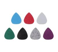 MILISTEN 7 Piezas Púas De Ukelele Púas De Guitarra Púa Musical Selección De Ukelele Púas De Pulgar Para Guitarra Púa De Fieltro a Granel Selecciones Púas De Banjo Música Componente Sintió