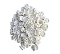 Milisten 700 piezas Protector de Dedos Desechable Antistático de Látex Cubiertas Flexibles para Yemas Guantes Pequeños para Manicura DIY y Reparación Electrónica Paquete de Unidades