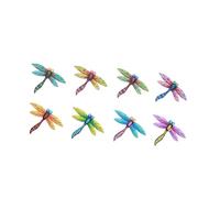 Milisten 8 Piezas Libélulas Decorativas Para Pared De Hierro Arte Mural De Libélulas Para Jardín Manualidades Para Colgar La Pared Para Manualidades