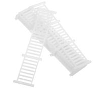 Milisten 8 Piezas Modelo de barandilla Retro Cerca para Miniature Fences Muñeca Modelo de Mini Valla Accesorio en Miniatura Valla de Micro Paisaje Mini Valla de Apoyo Abdominales