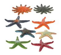 Milisten 8 Piezas Modelo de Vida Marina Juguetes para Animales de mar Juguetes de Buceo pequeñas Figuras de Animales del océano Mini Criatura Marina Pegamento Suave