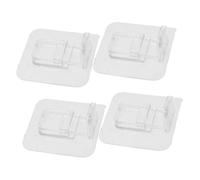 Milisten 8 Piezas parque infantil patios de juego para bebés kit de anclaje a la pared reemplazo del conector del parque accesorios para parques el plastico Transparent