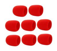 Milisten 8 Piezas Protector de Micrófono de Mano Cubierta de Esponja para Micrófono para Ktv y Escenario de Actuación