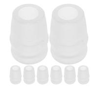 Milisten 8 Piezas Válvulas de Mordida Reemplazo para Botellas Deportivas Boquillas de Silicona Suave Antigoteo para Mochilas de Hidratación y Botellas de Correr Agujero Interior