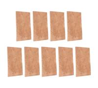 Milisten 9 Piezas Corcho De Saxofón Hoja De Corcho Para Mástil De Saxofón Tenor y Soprano Repuesto Para Juntas De Instrumentos Musicales De Reparación