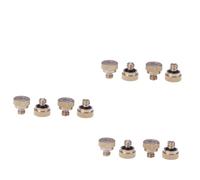 Milisten 90piezas Boquillas De Nebulización De Latón Para Enfriamiento Exterior y Humidificación Efecto De Neblina Excelente Ahorro De Agua y Energía