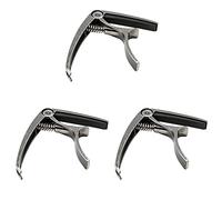 MILISTEN Accesorios Cubiertos 3 Pieces Professional Tuning Clip Guitar Tuning Accessory Capo Capo Clamp Part Metal Capo Electric Accesorio De V Guitarra