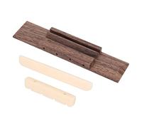 MILISTEN Accesorios De Reparacion 1 Conjunto de Ukulele Bridge Ukulele Nut Ukulele Bridge Set Ukulele Accessories Supplies Accesorios De Latón