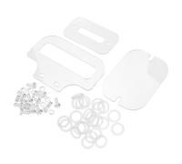 Milisten Accesorios para Jaulas De Hámster Piezas De Jaula Acrílica Accesorios De Jaula De Aves Acrílicos Tornillos y Tuerca De Plástico Cierre Transparente El Plastico