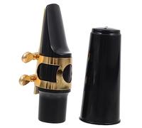 Milisten Accesorios para Saxofón Kit de Suministro de Instrumentos Músicales Abrazadera para Saxofón Cojín y Tapas para Caña para Uso Escenarios Músicales