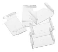 Milisten Accesorios para Vías de Tren Conectores Transparentes 5 Piezas Juguete Educativo Desarrollo para de y Escuelas Juego de Construcción