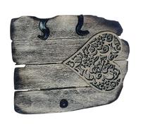 Milisten Adornos De Puerta De Hadas De Madera Decoración Para Jardín Puerta De Hadas Para Casa De Muñecas Para Árbol De Jardín