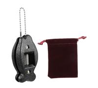 Milisten Afilador de de Hielo Doble Cara Herramienta Portátil para de Cuchillas Afilador Rápido y Eficaz para Diseño Compacto y Antideslizante para Hockey y Patinaje Color