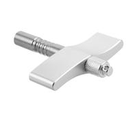 Milisten afinador de batería tecla de tambor teclas de batería para afinar la batería teclas de tambor llave de tambor accesorios para tambores planchar Silver
