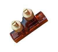 Milisten Ajustador Fino para Erhu Pinza de Plástico Resistente, Herramienta de Afinación de Cuerdas para Instrumento Musical, Accesorio de Erhu en Color Marrón, Uso Profesional y Duradero